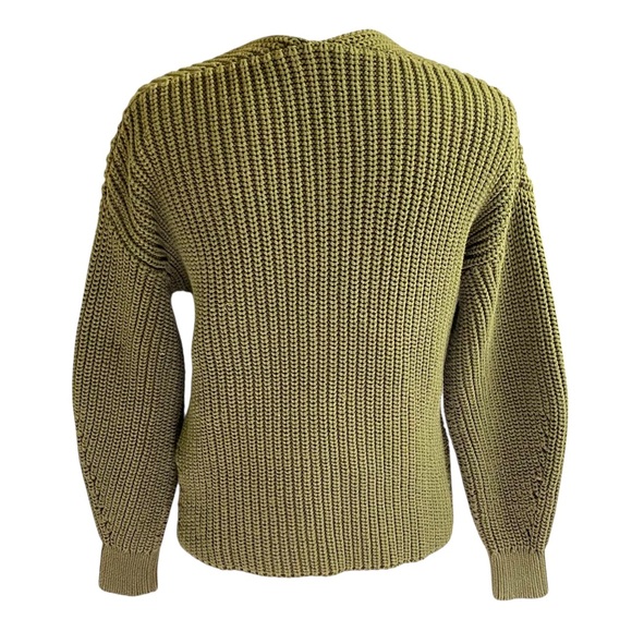 Everlane Chunky Knit V-Neck Sweater - Picture 3 of 10